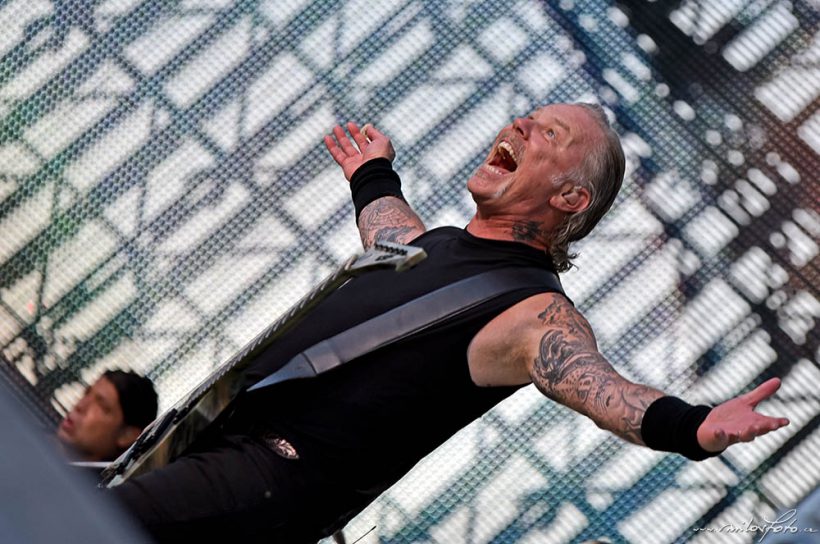 Metallica, Praha 2019, James Hetfield