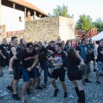 Slezskoostravský hrad a fans na akci Metal