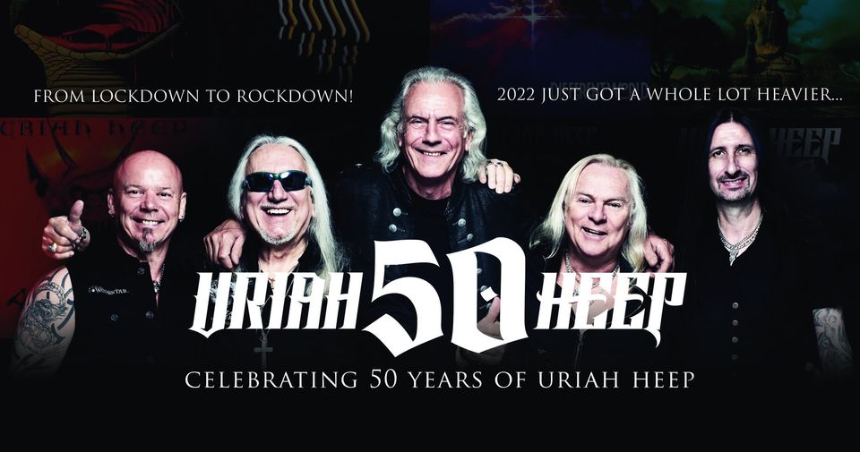 uriah heep 50 years tour