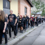 Fans před koncertem/foto: Val Bujnošková