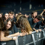 Fans na koncertu Meshuggah/foto: Petr Hanč