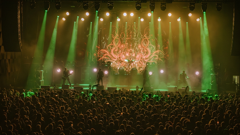 Meshuggah/foto: Petr Hanč